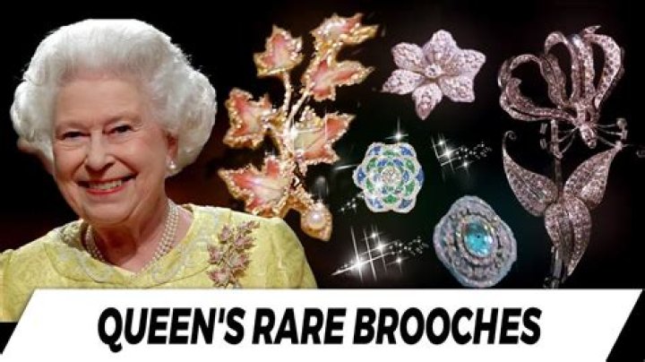 Screenshot of Elizabeth offering brooches