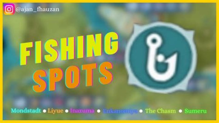 Screenshot of fishing spot