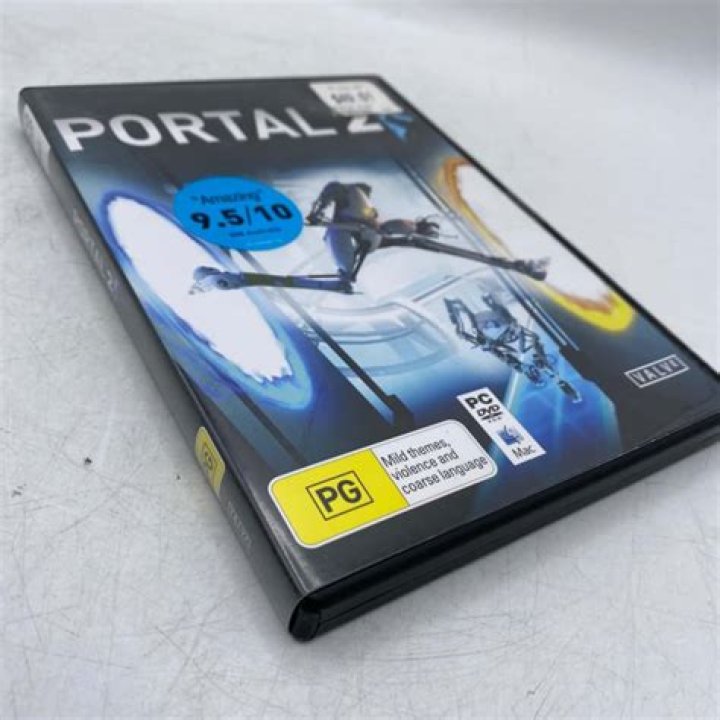 Screenshot of Portal 2 DVD contents