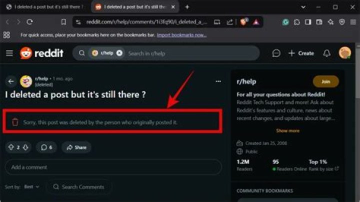 screenshot of Reddit post confirming this