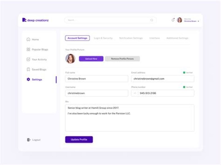 Setup UI