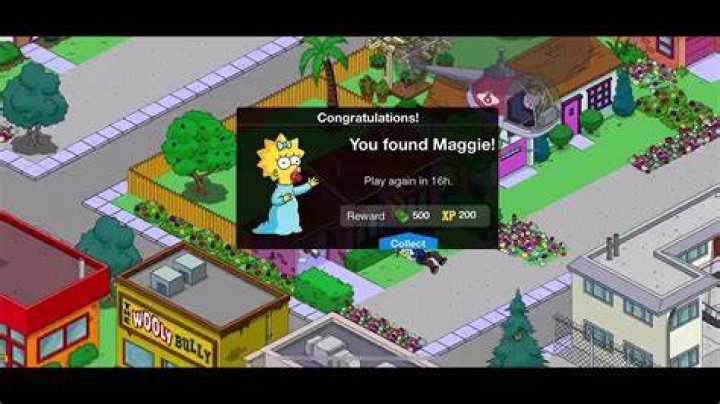 Simpsons Tapped Out: Finding Maggie