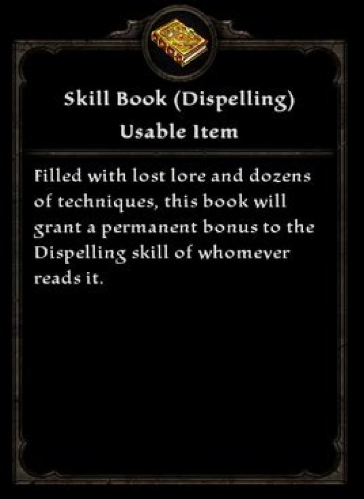 Skill Book - Dispelling