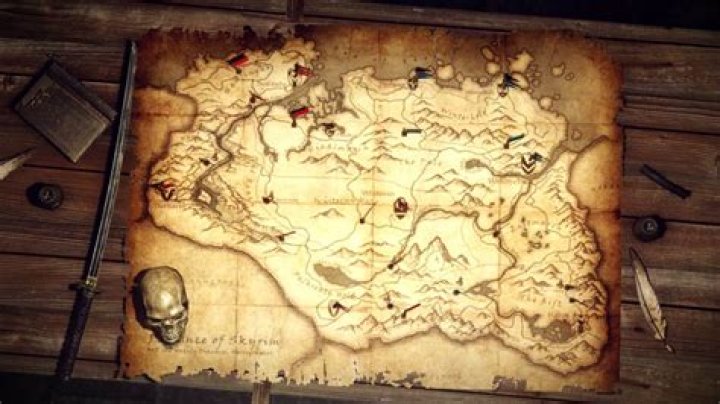Skyrim miscellaneous quests point to wrong part of map