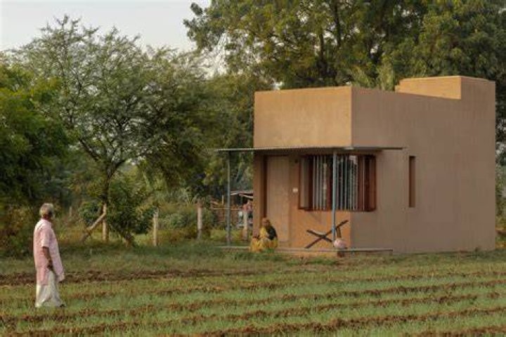Smallest house of a village