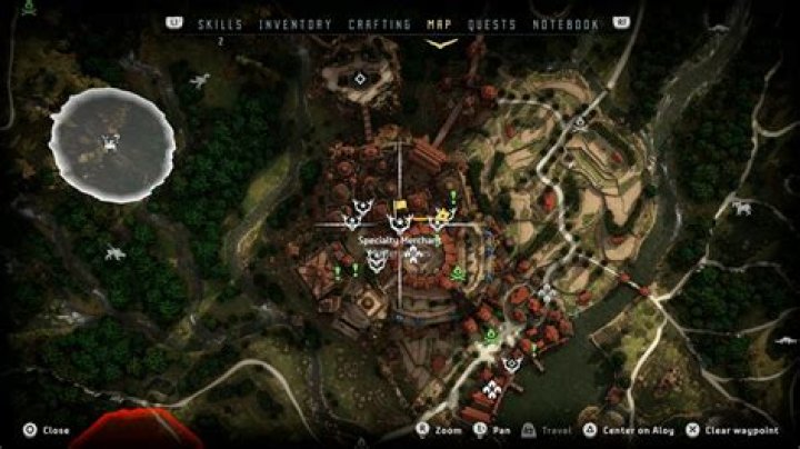 specialty merchant location