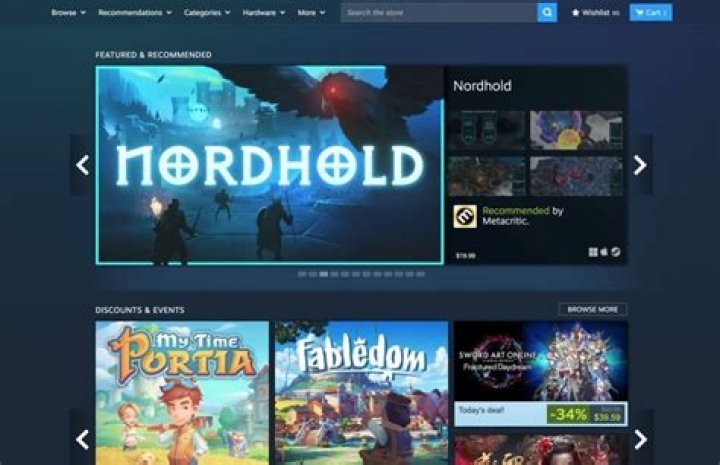 Steam menu bar