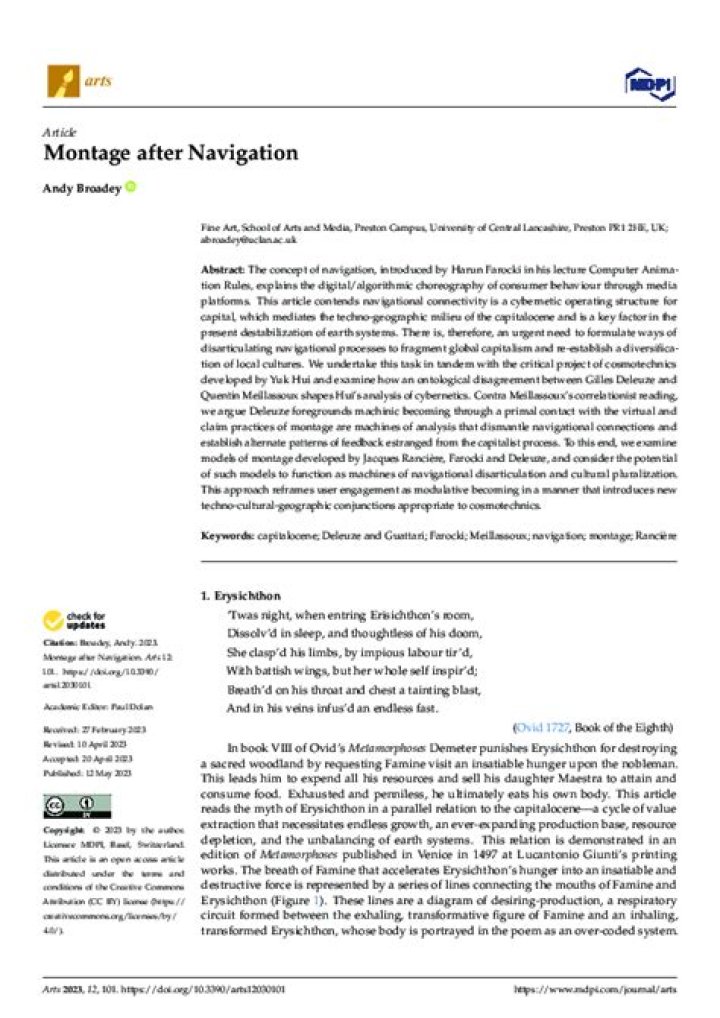 Strategy after Navigation