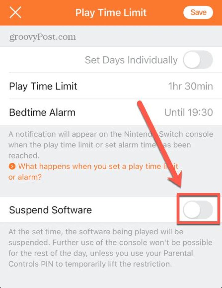 suspend software
