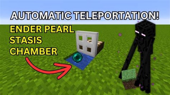 teleporting players to ender pearls?