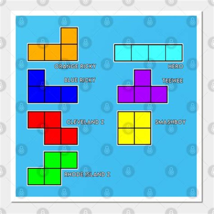 tetris block!