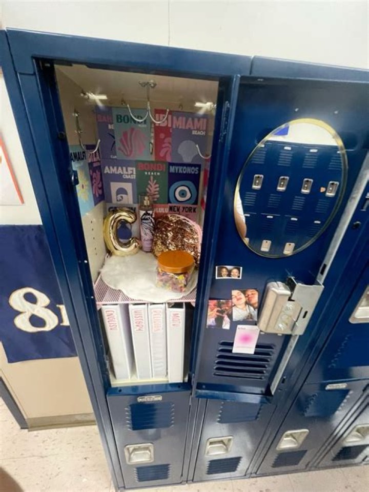 this is my friends locker not mine