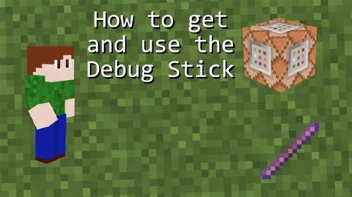 Using Debug Stick Image 1