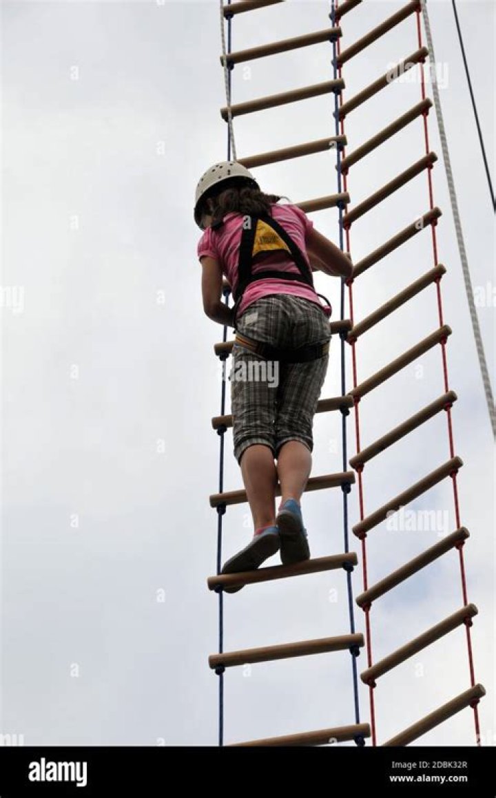 View after climbing the ladder