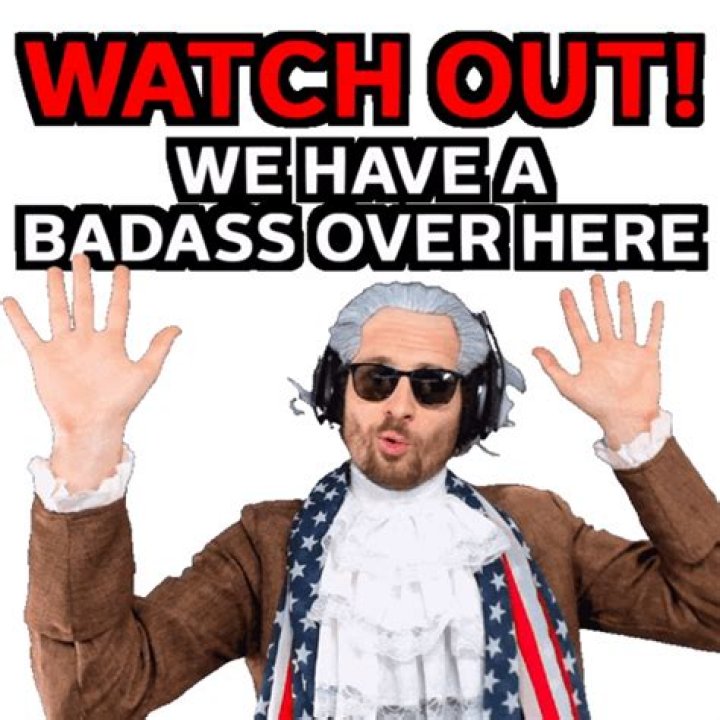 We got a badass over here. We got a badass over here.