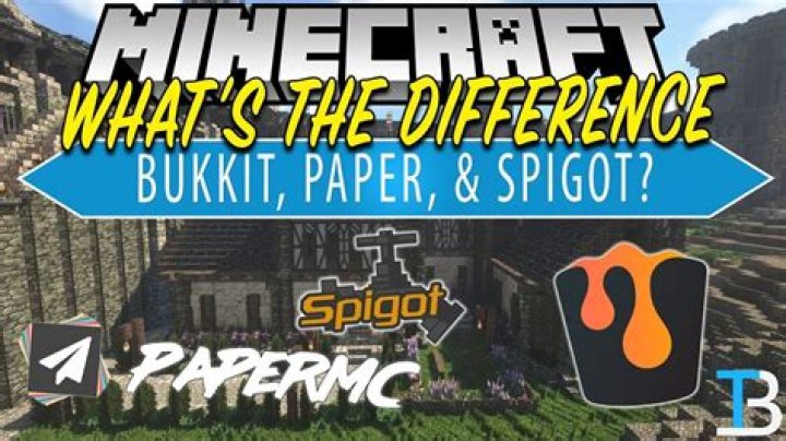 What's the difference between Spigot and CraftBukkit Minecraft servers?