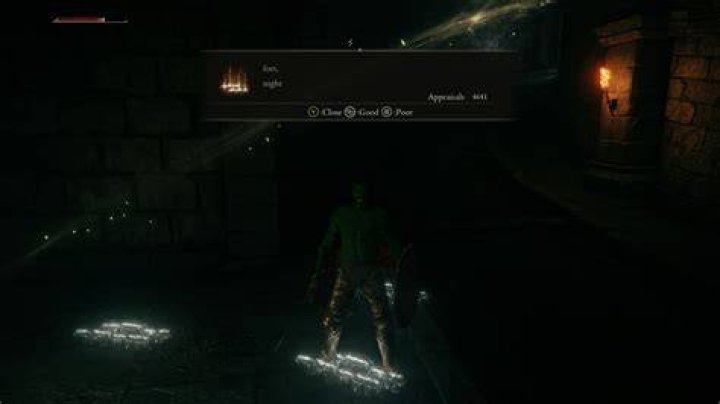 What's the difference in the glow color of the message ratings?