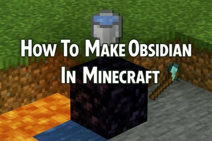 What's the easiest way to make obsidian? [duplicate]