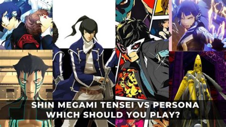 What's the relation between Shin Megami Tensei and Persona games?