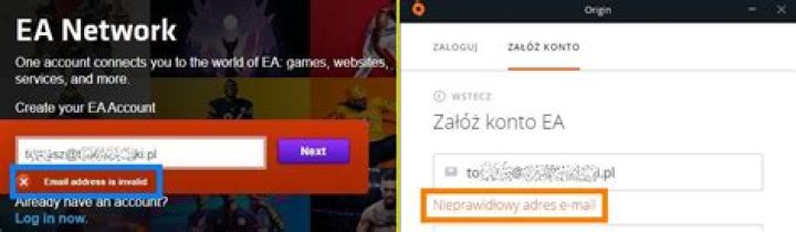 What's wrong with EA.com account and Polish tld?