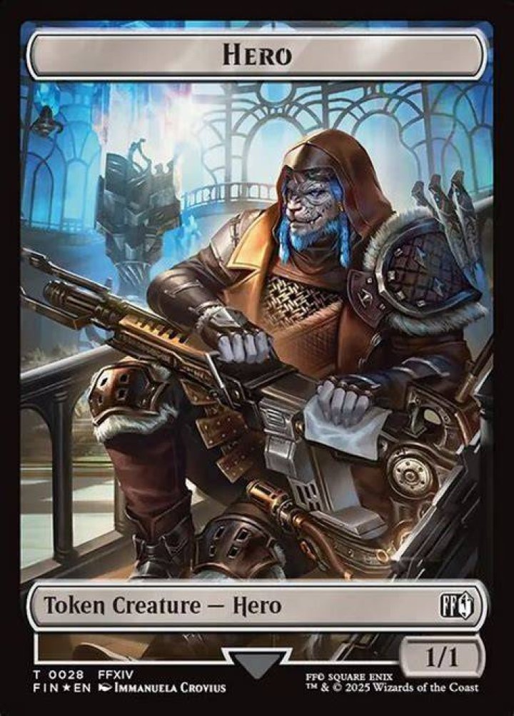 What algorithm determines when and where hero tokens appear?