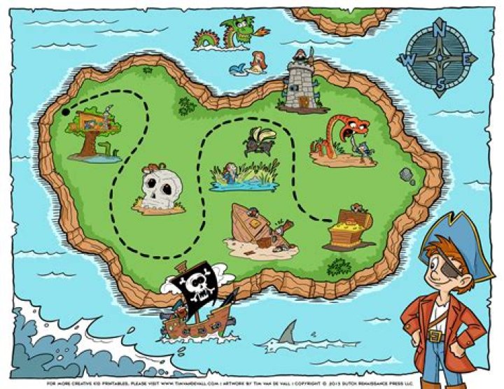 What are the treasure maps for?