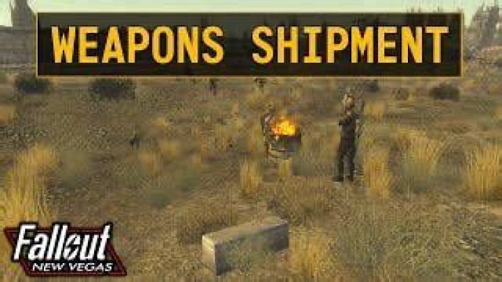 What can I do with the disassembled weapons shipment?
