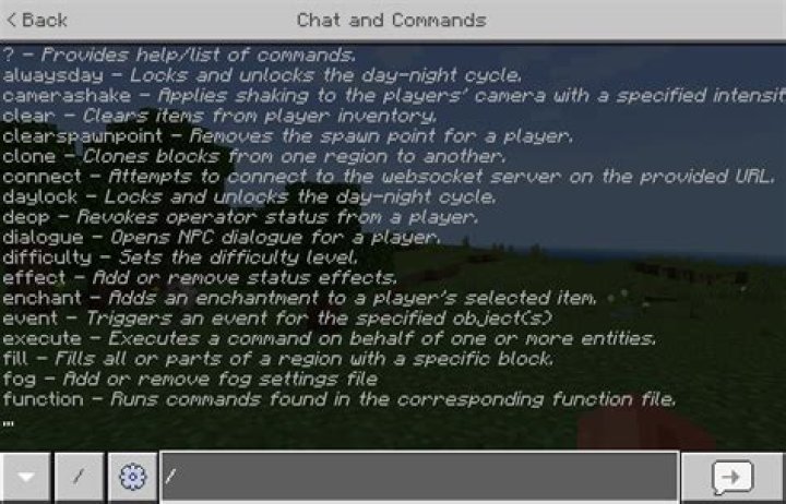 What commands are counted as 'cheats'?