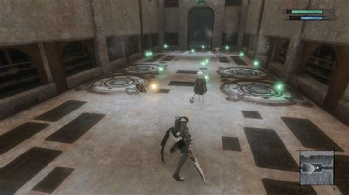 What do the different item orb colors in NieR Replicant 1.2247 mean?