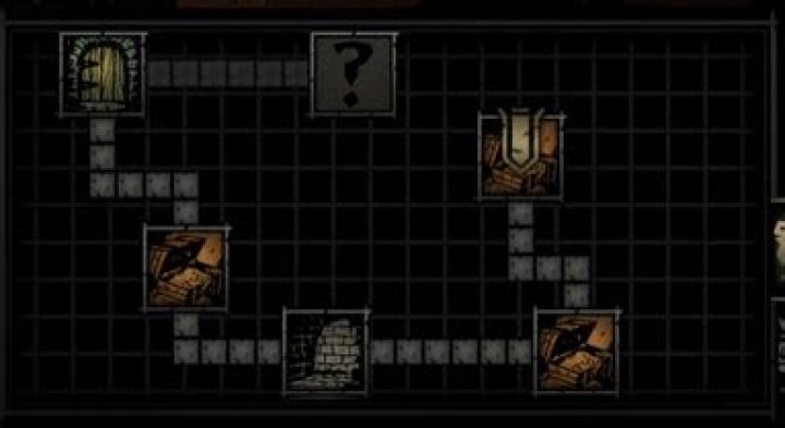 What do the different map room icons mean?