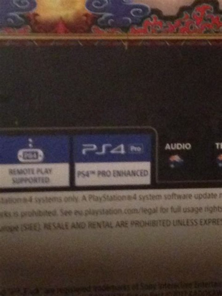 What does it mean when a PS4 game says PS4 PRO ENHANCED on the cover?