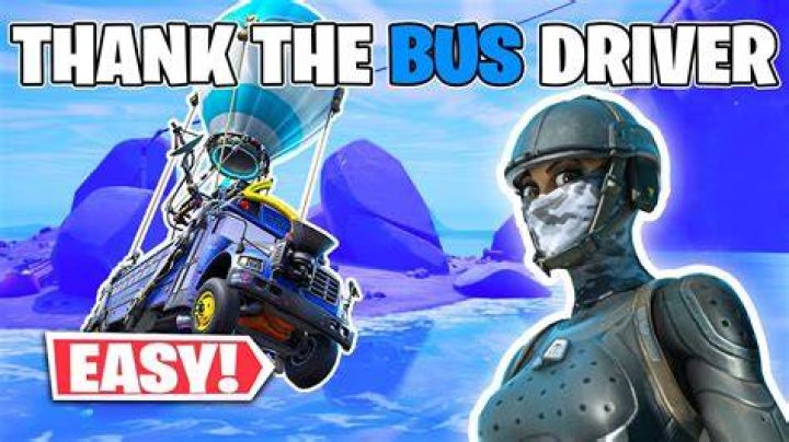 What does "thanking the bus driver" do?