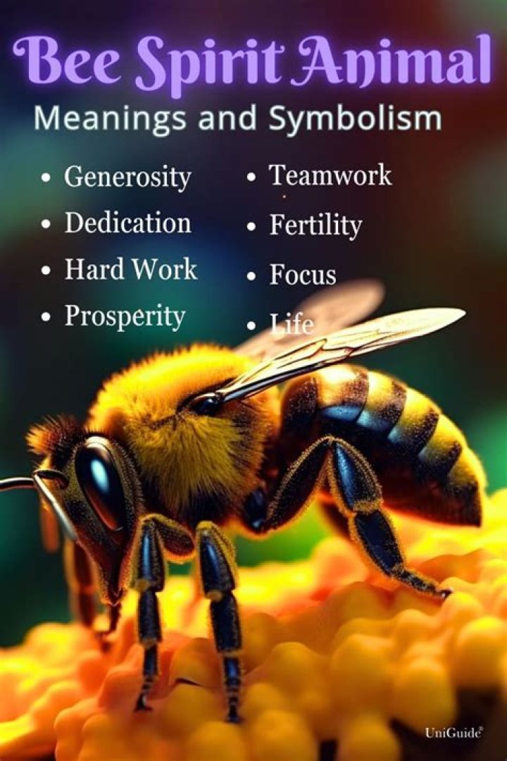 What does the Bee symbolise?