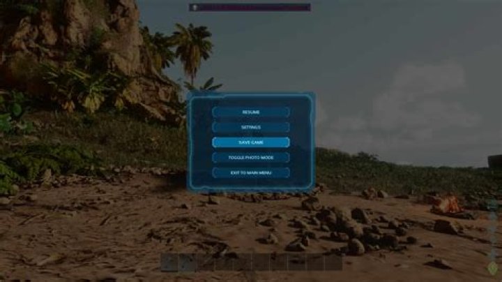 What does the Save Game option do?