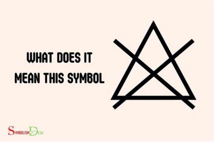 What does this symbol mean?