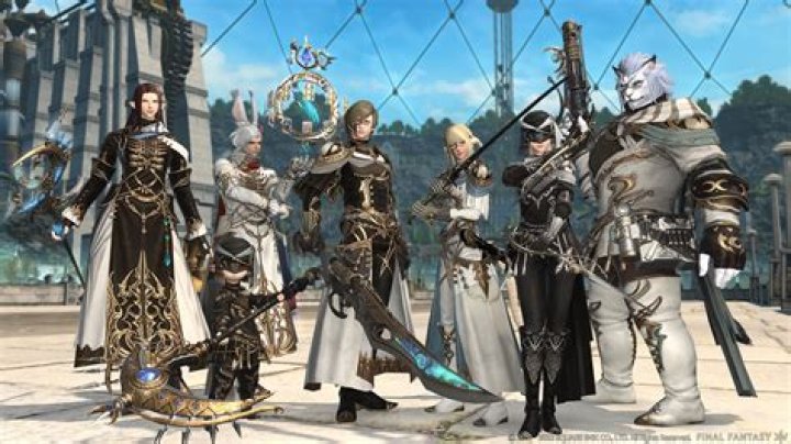 What is blocked when playing the free version of FF14?