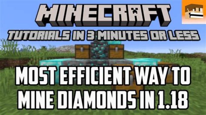 What is the most efficient way to mine Diamonds in Minecraft? [duplicate]