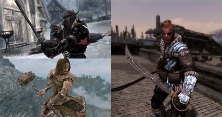 What is the strongest weapon in Skyrim without enchantments or DLC, and with maxed out Dovahkiin?