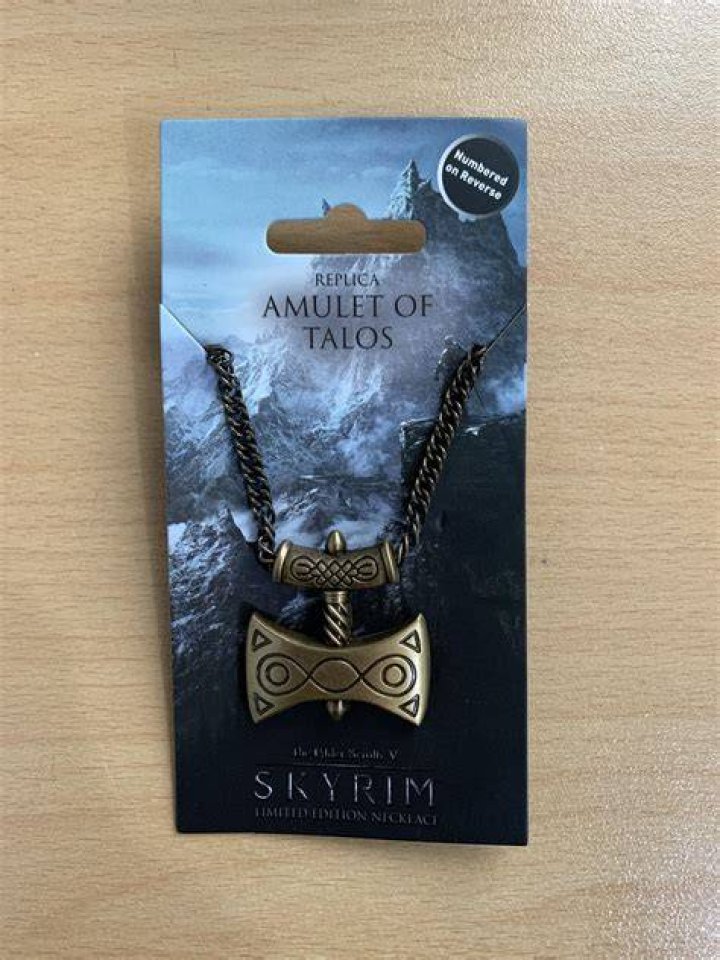 What should I do with amulet of Talos?