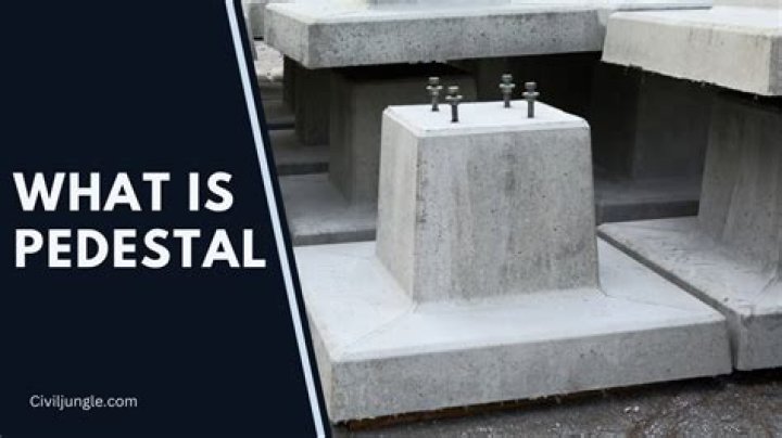 Where are all of the pedestals?