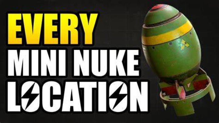 Where can I find mini-nukes in Fallout: New Vegas?