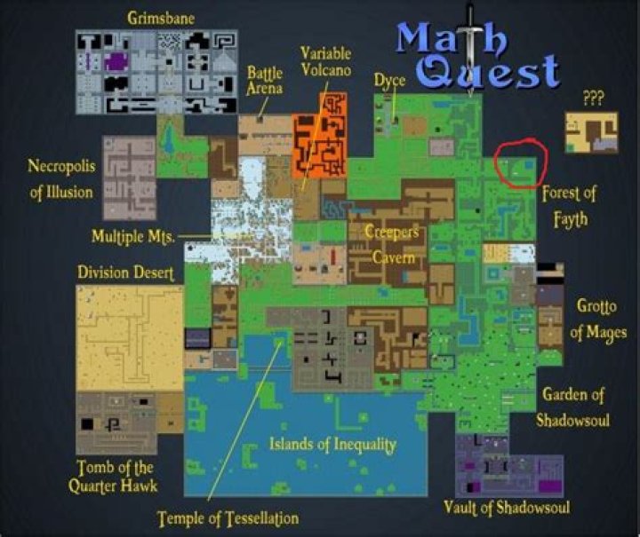 Where can I find Shayde Jon in Math Quest Room Recess?