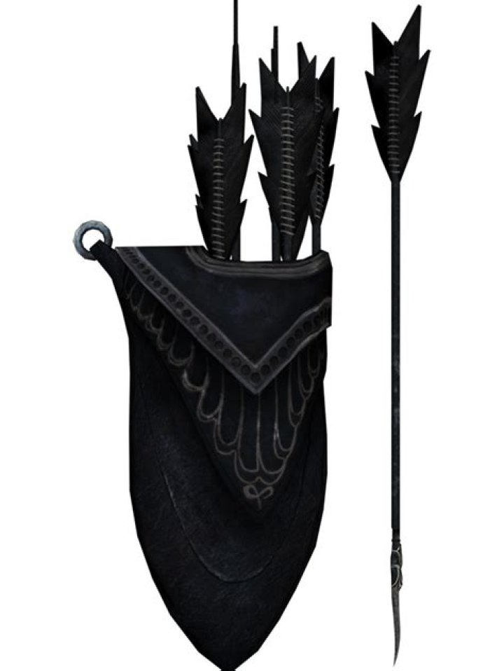 Where can you get ebony arrows in Skyrim?