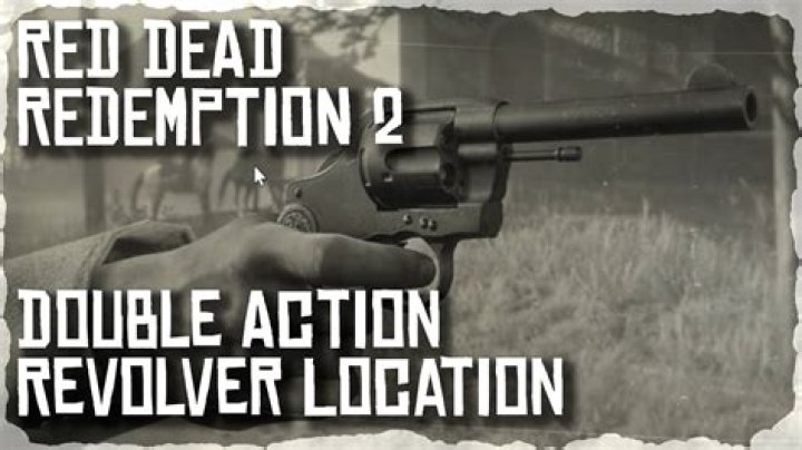Where do I find the Double-Action Revolver (unlocked in GTA Online) in Red Dead Online?