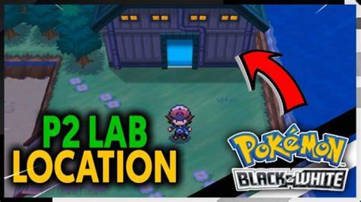 Where is the P2 laboratory in 'Pokemon Black 2'?