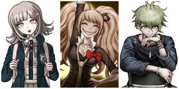 Which characters are unique to which version?