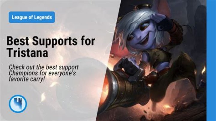 Which is better support when you have high range carry like Tristana or Caitlyn?