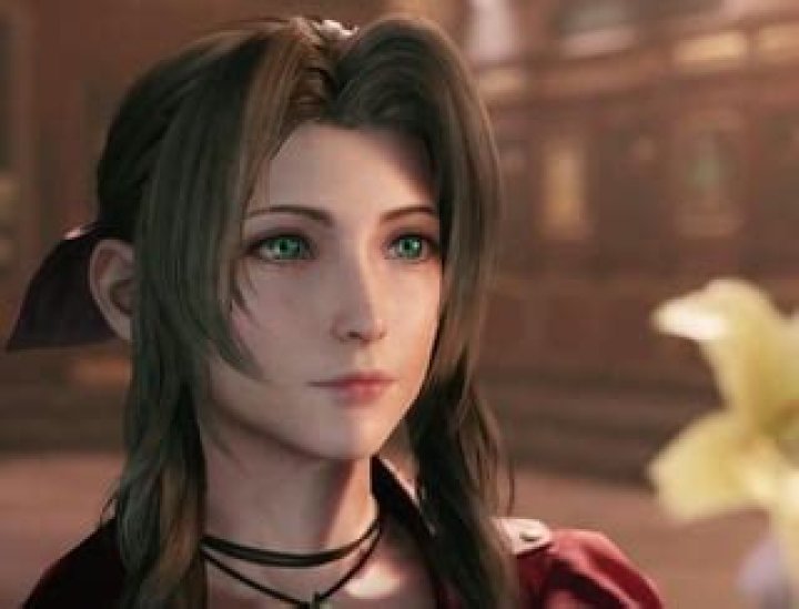 Why are Aerith's eyes green?