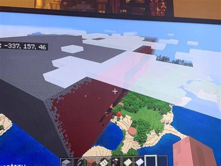 Why did the Nether generate in the Overworld of this map file?