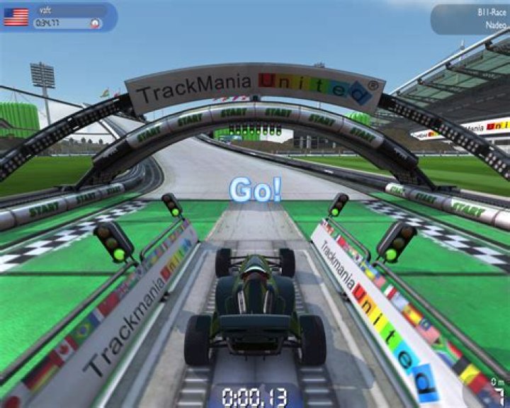 Why is my car drifting to the left in Trackmania Nations Forever?